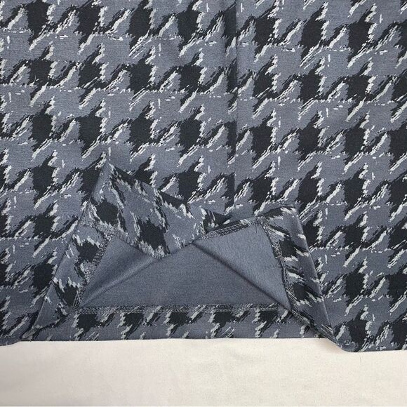 🆕 Gray Black Skirt Women’s PL Houndstooth Pencil Mini Business Workwear Summer - Picture 4 of 7
